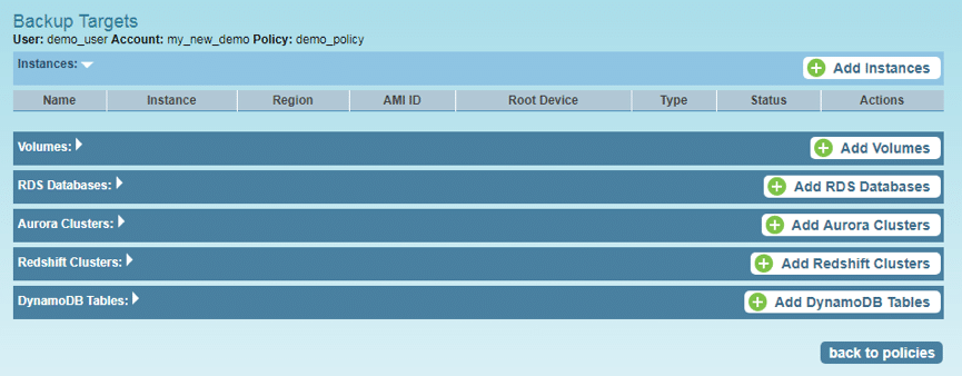 3. Creating a Simple Backup Policy