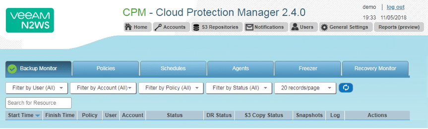 3. Creating a Simple Backup Policy