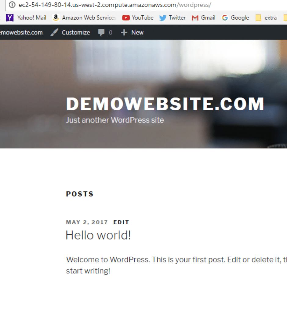 you should be able to access the same website as the first account via a browser, like the one shown