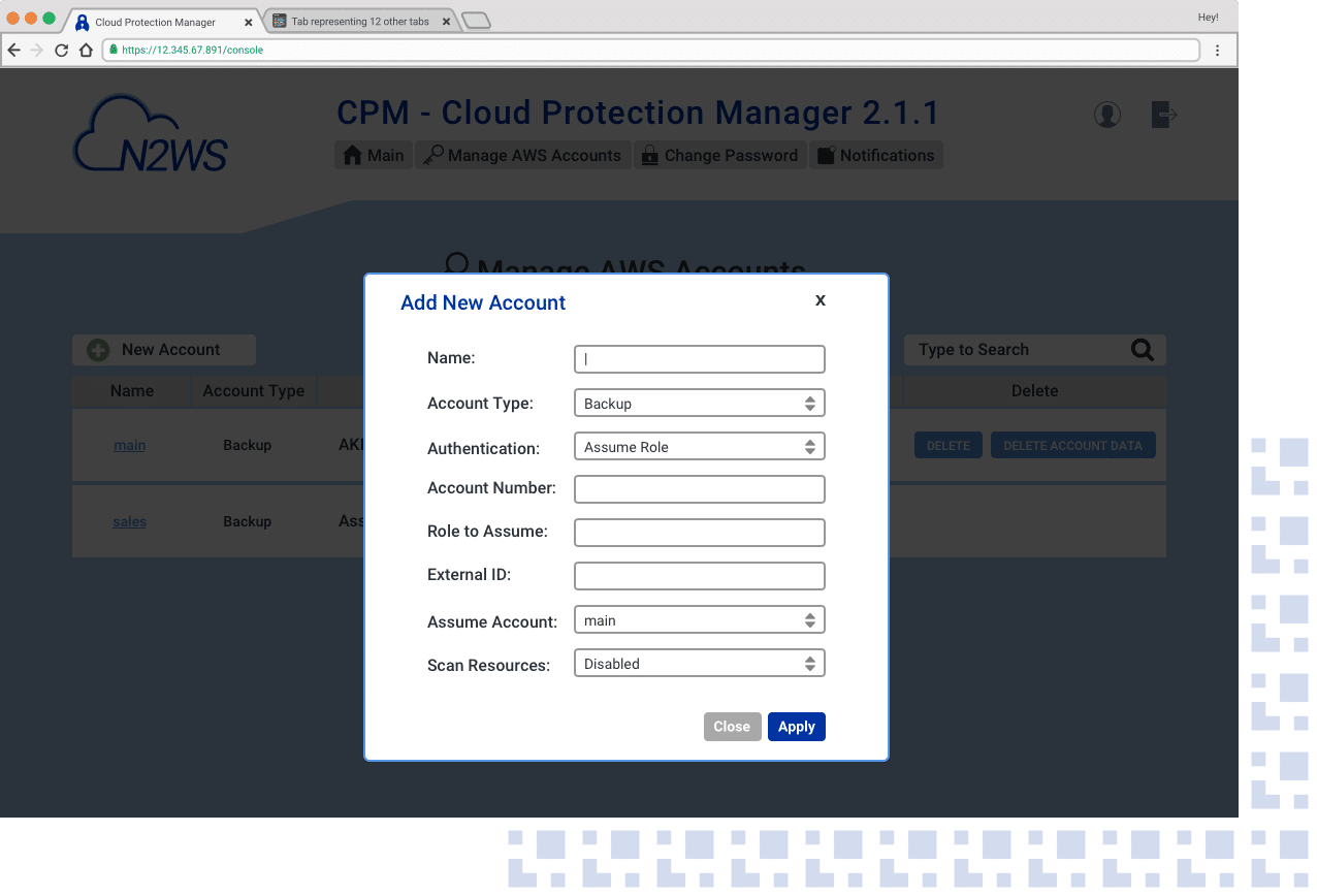 Features IAM user roles and multi-tenancy