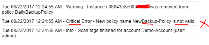screenshot: tag-based backup 09