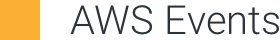 events-AWS aws events