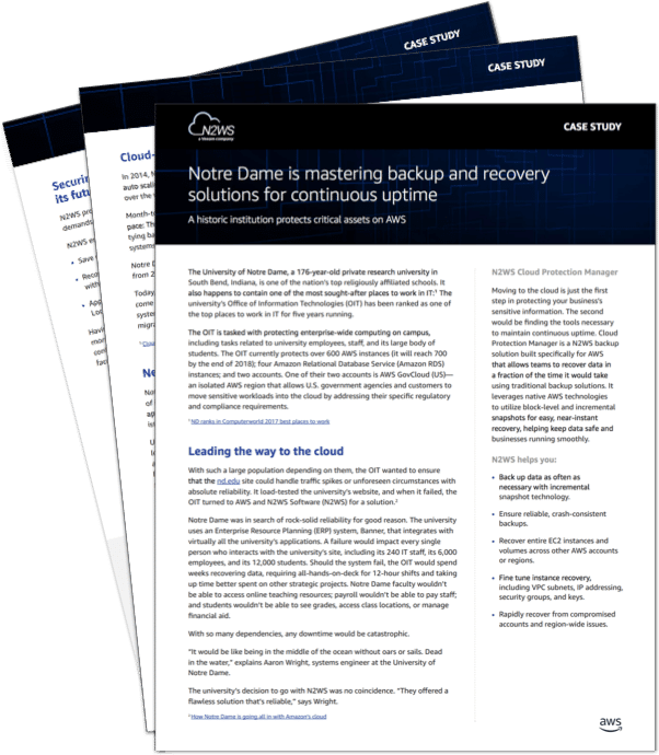 aws case study template