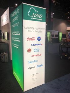 N2WS booth at AWS summit Chicago
