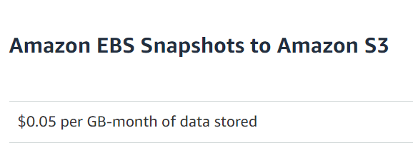 How to Copy EBS Snapshots to Amazon S3 and Save on Storage Costs