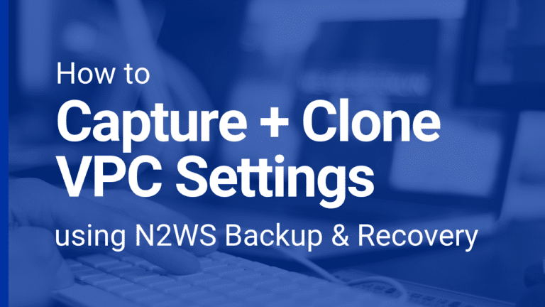 How to capture and clone VPC settings (aka automate VPC backup)
