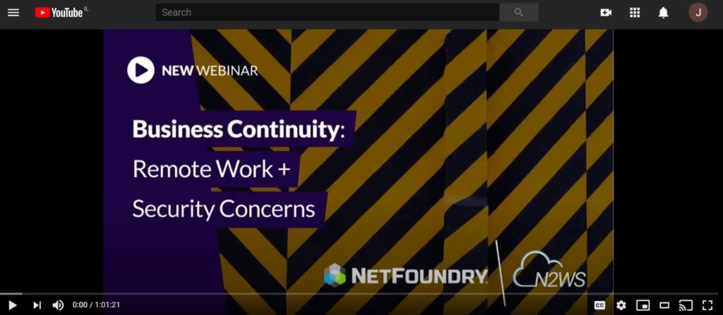 business continuity remote work