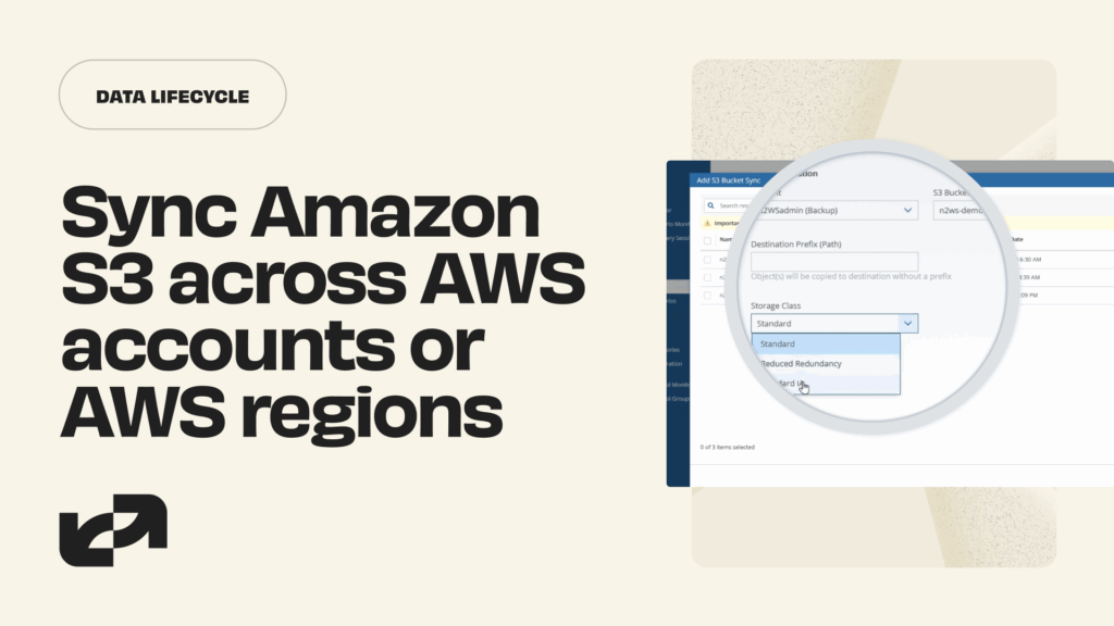 How to sync Amazon S3 across AWS accounts or AWS regions
