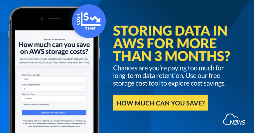 New FREE AWS Cost Savings Estimator Tool