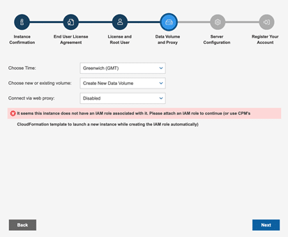 Configuring N2WS Free Trial