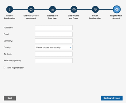 Configuring N2WS Free Trial