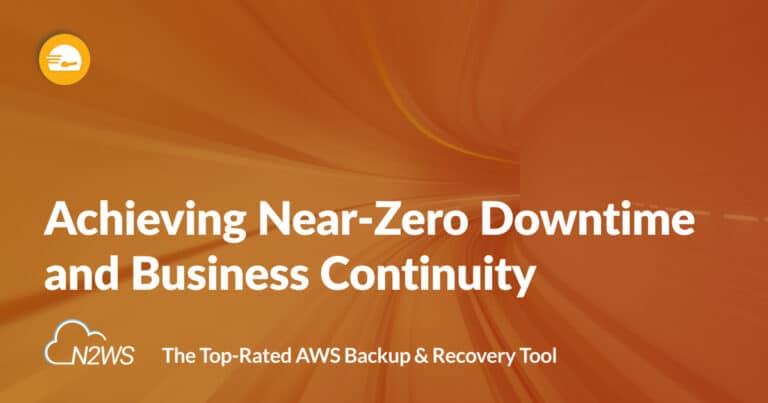 failover vs disaster recovery: achieving near-zero downtime and business continuity