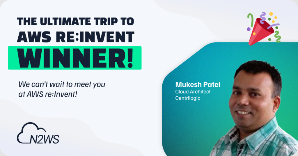 Meet the winner of our "win a trip to re:Invent" campaign from 2023.