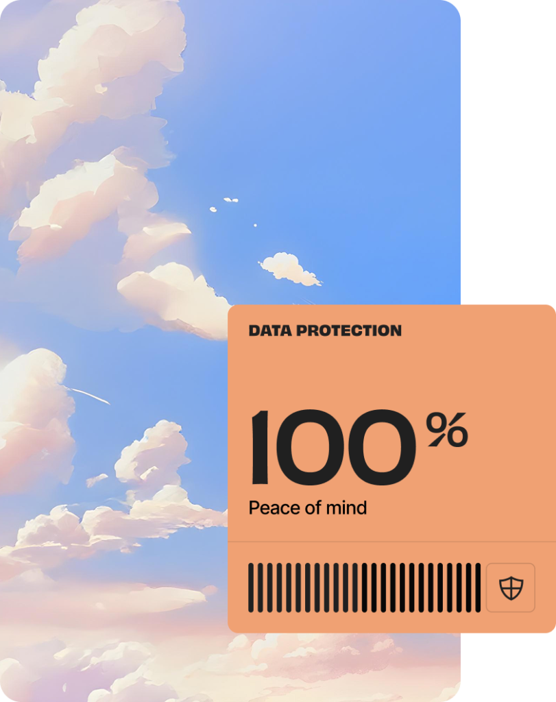 100% peace of mind