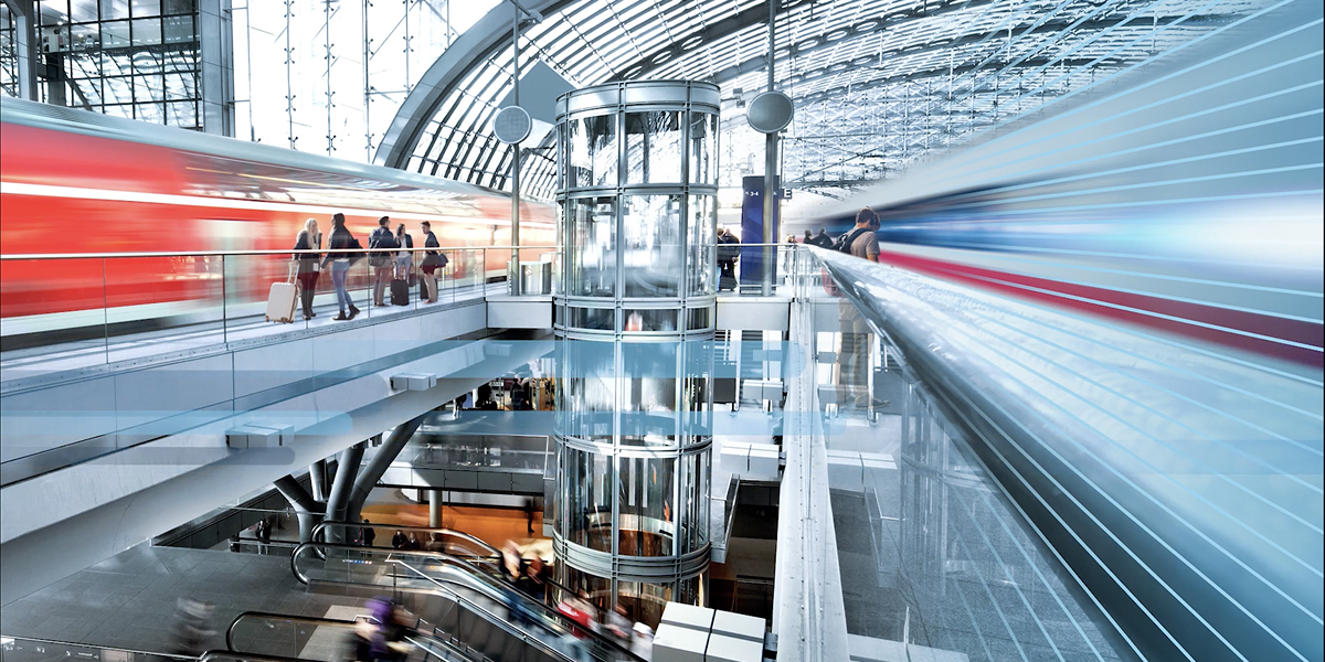 image of a train station
