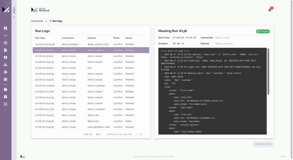 cohesity screen