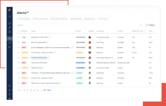 cyberproof screenshot