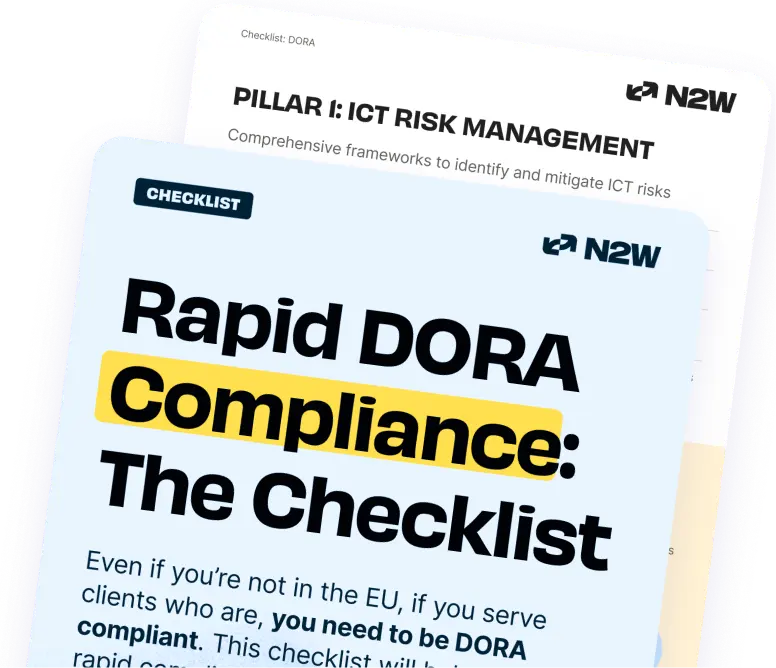 DORA checklist mockup