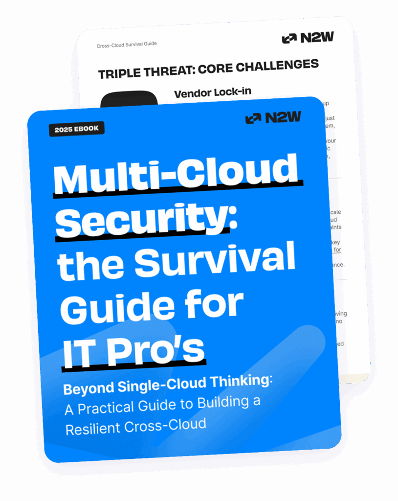 mockup of guide for multi-cloud security