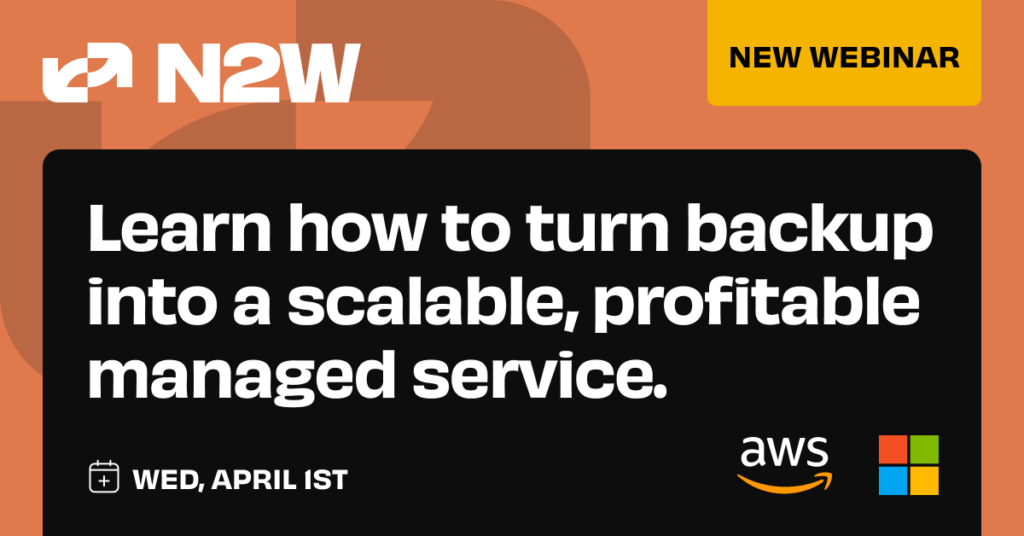 Learn how to turn backup into a scalable, profitable managed service
